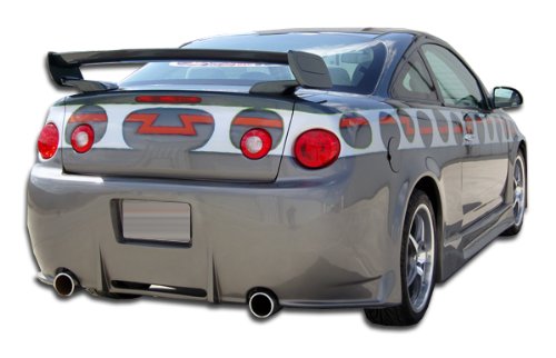 BRIGHTT-72162436 FRP (Fiberglass Reinforced Plastic) Drifter 2 Style Rear Bumper Replacement for Chevy Cobalt 2DR 2005-2010 - 1 Piece - Durable & Lightweight Fiberglass Bumper for Enhanced Vehicle Protection & Style - Perfect for Car Upgrades, Off-Roading, and Custom Builds
