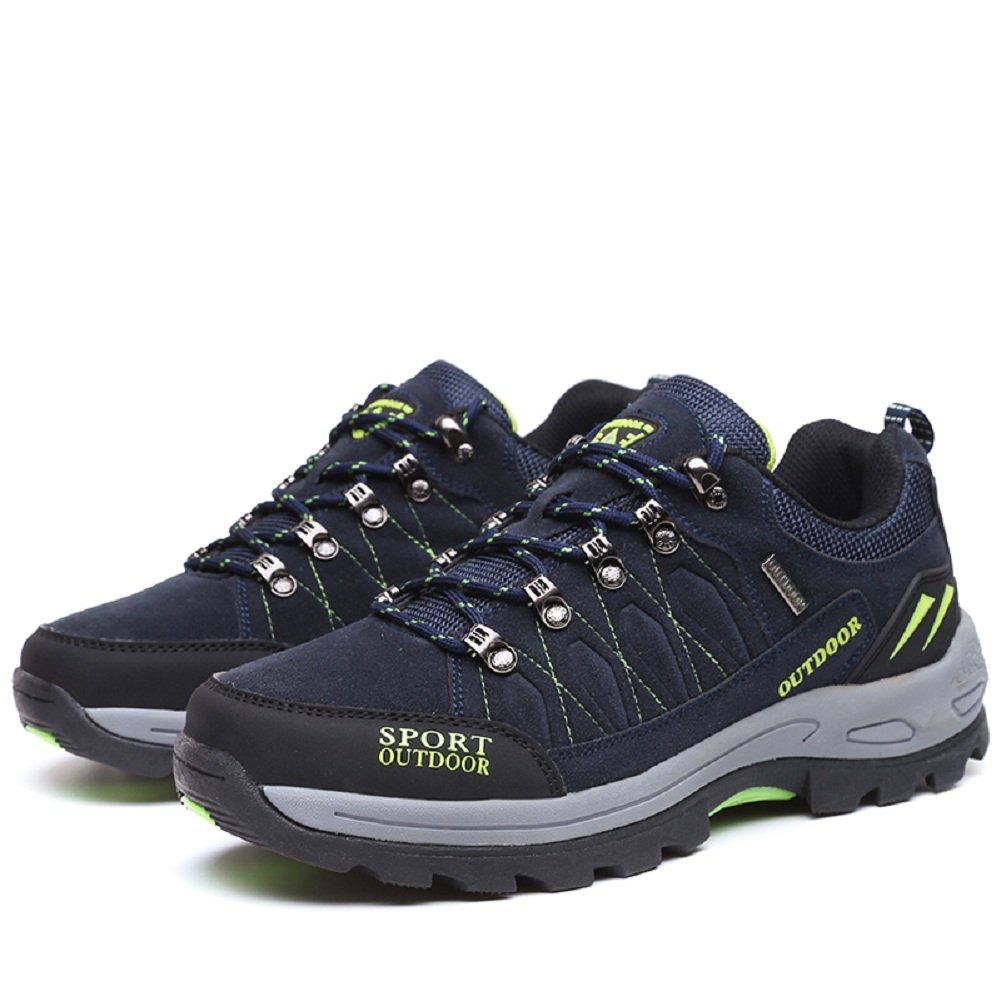 QISHENG Men's & Women's Hiking Shoes - Lightweight Breathable Outdoor Climbing Shoes for Walking, Hunting & Athletic Activities | Perfect for Trail Running, Mountain Trekking & Camping Adventures