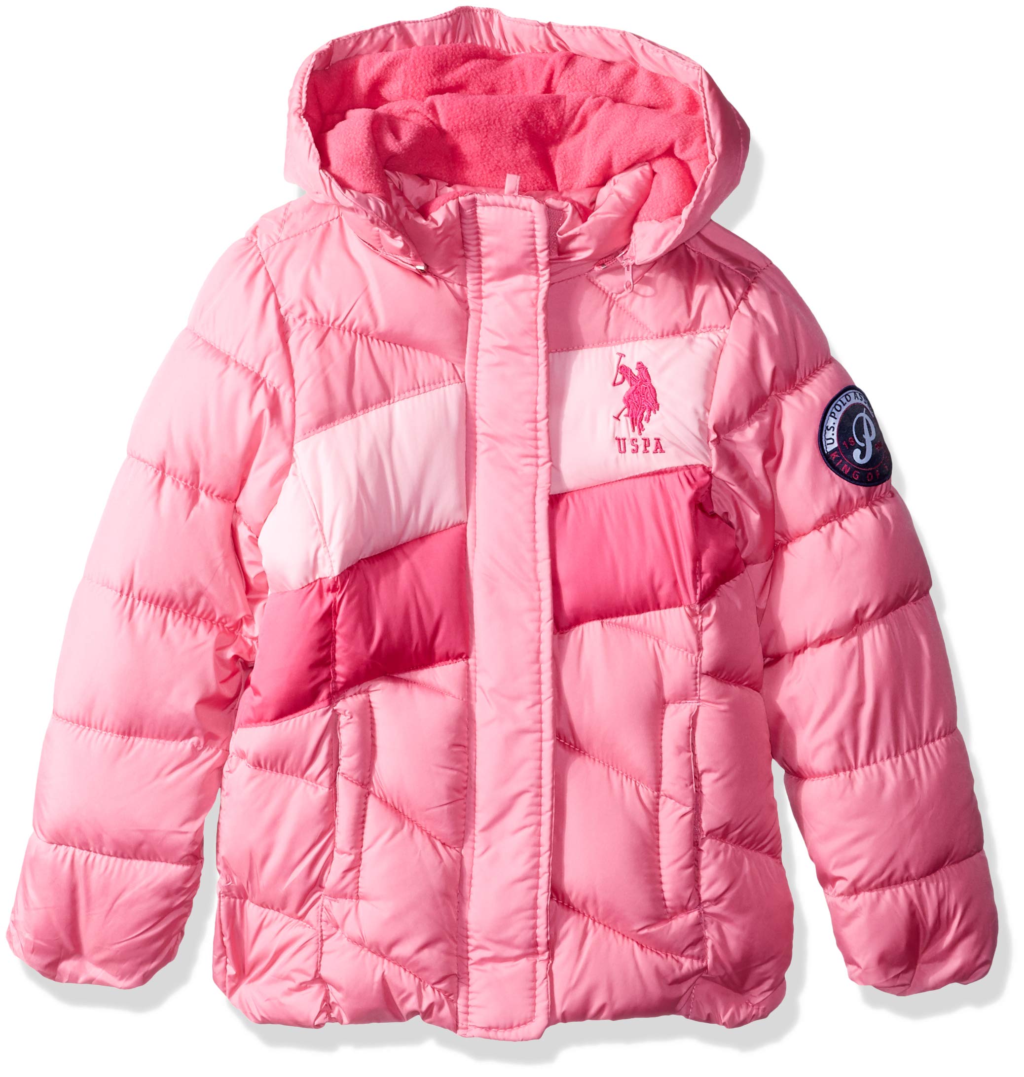 Girls Midweight Bubble Jacket - Warm & Stylish Winter Coat for Outdoor Activities, School & Playtime