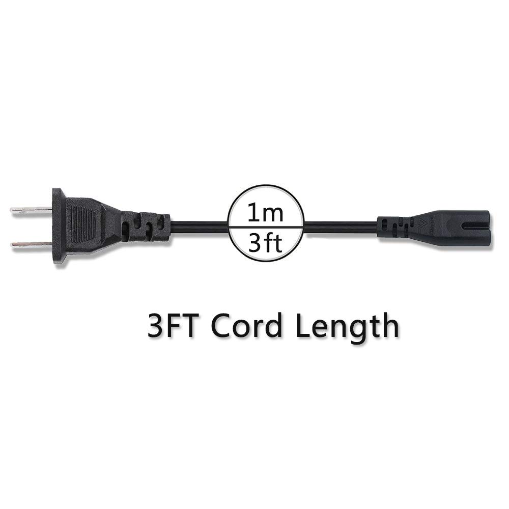 Original AC Adapter Replacement for Sony AC-L200 Charger (Black A6) - Power Supply for Sony Cameras, Video Recorders & Electronic Devices - Perfect for Travel, Studio & Home Use