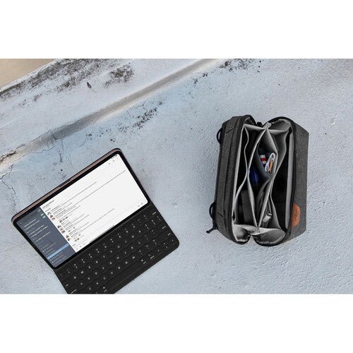 Peak Design Tech Pouch - Waterproof Travel Organizer for Cables & Accessories (2L, Black) - Perfect for Business Trips & Outdoor Adventures