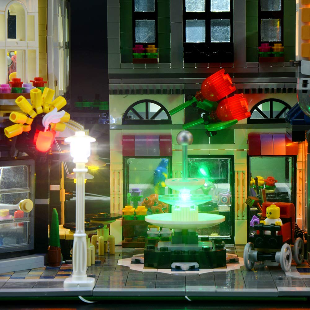 LIGHTAILING LED Light Kit for LEGO 10255 Assembly Square Building Blocks - Compatible with Modular Buildings (Model Not Included) - Perfect for Home Decoration, Gift Giving & DIY Projects