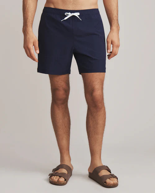Rhone Men's 5.5 Inch R&R Swim Trunks - Quick-Dry, UPF 50+ Swim Shorts for Men | True Navy | Perfect for Beach, Pool & Water Sports