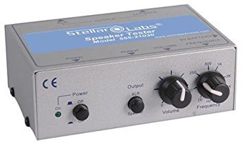 Stellar Labs Variable Frequency Speaker Tester - New Condition | Professional Audio Equipment for Studio, Live Sound & Home Theater Testing