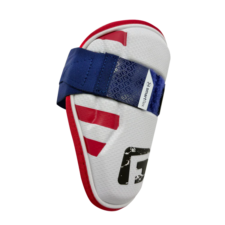 G Form Adult Surge MLB On Field Collection 4th of July Batter's Elbow Guard - Protective Baseball Elbow Pad for Hitting & Fielding - Perfect for Baseball Games, Training & July 4th Celebrations