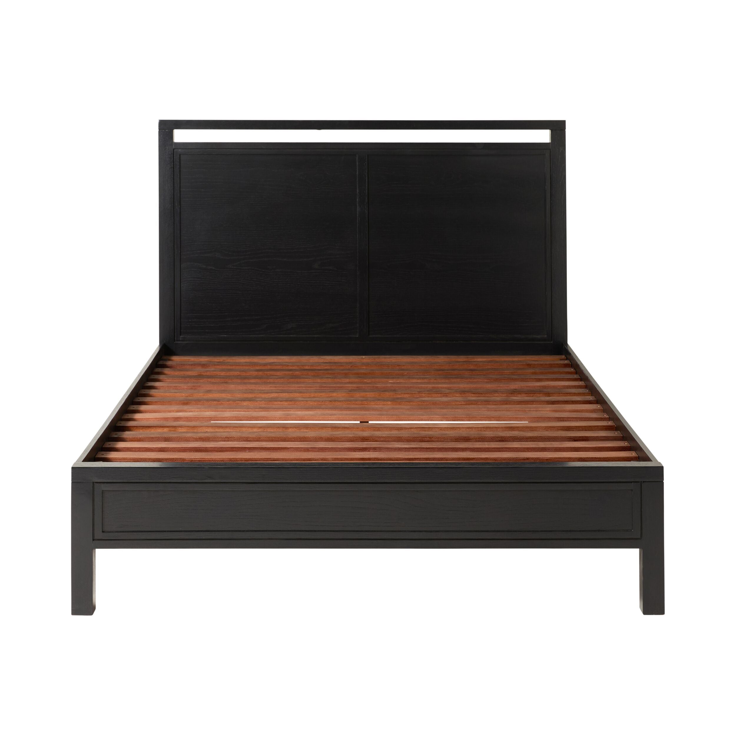 Avalon Queen Size Bed Frame - Black Metal Platform Bed with Headboard & Footboard, Easy Assembly, Sturdy Support - Perfect for Master Bedroom, Guest Room, or Apartment