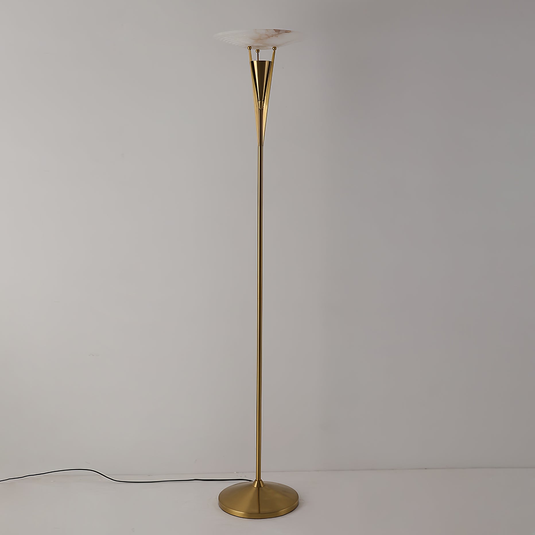 Modern Aragon Floor Lamp - Adjustable LED Standing Light for Living Room, Bedroom & Office - Brighten Your Space with Stylish Home Decor Lighting