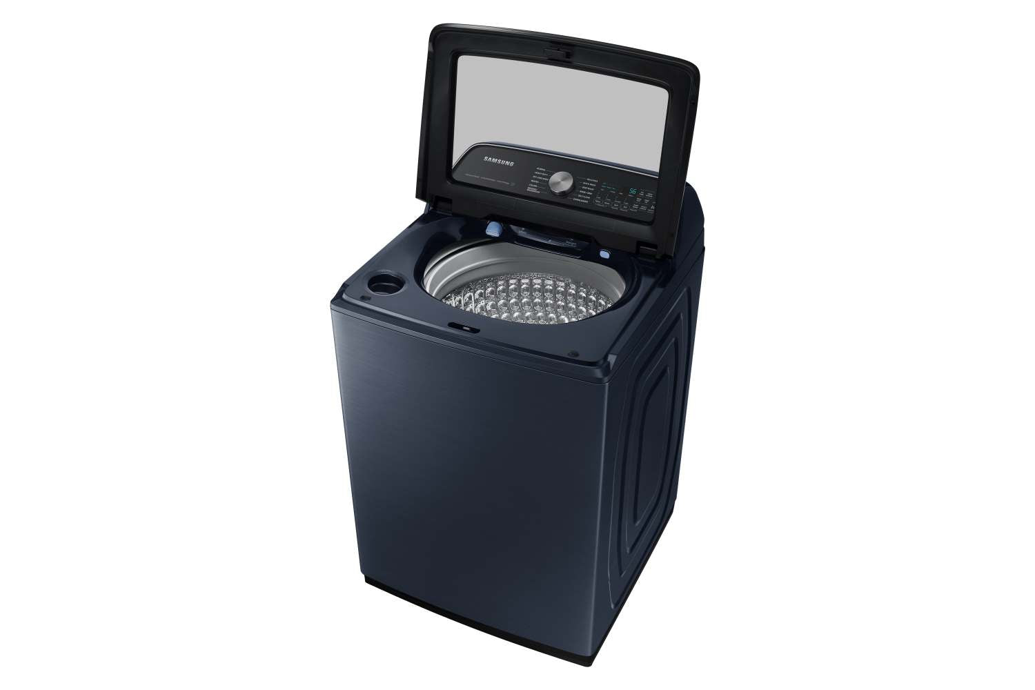 Samsung 6.1 cu.ft Top Load Washer with Pet Care & Agitator & 7.4 cu.ft Smart Dryer Set - WA53CG7155ADA4/DVE54CG7155DAC - Perfect for Pet Owners & Large Families Laundry Needs