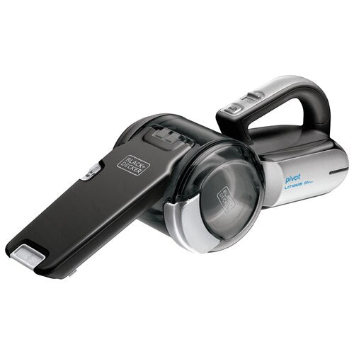 BLACK + DECKER 20V Cordless Pivot Vacuum Cleaner - BDH2000PLA - Lightweight Handheld Vacuum for Car, Home & Pet Hair Cleaning