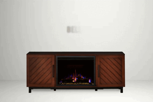 Napoleon Bella Walnut Media Console with 26