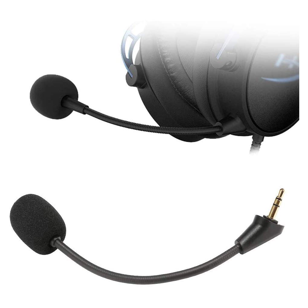 HyperX Cloud Alpha Gaming Headset Replacement Microphone - 3.5mm Boom Mic for PC, PS4, Xbox One - Crystal Clear Chat for Online Gaming & Streaming