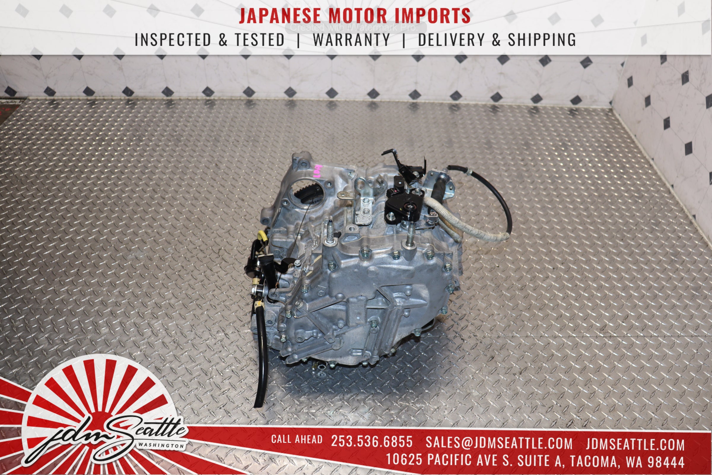 JDM 10-11 Honda Insight Hybrid CVT Automatic Transmission LDA MF6 - Replacement Part for Smooth Gear Shifting & Fuel Efficiency Upgrade