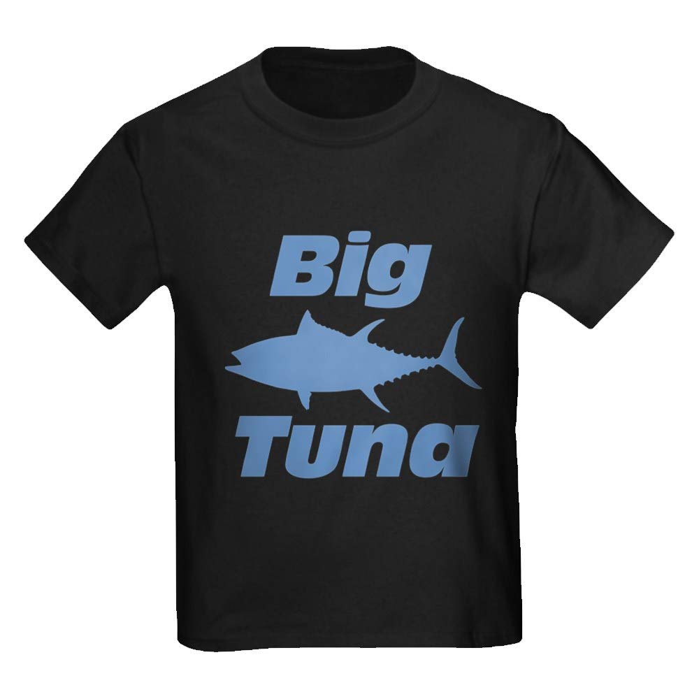 Big Tuna Kids Dark T-Shirt - Youth Graphic Tee for Boys & Girls | Fun Casual Wear for School, Playdates & Family Outings