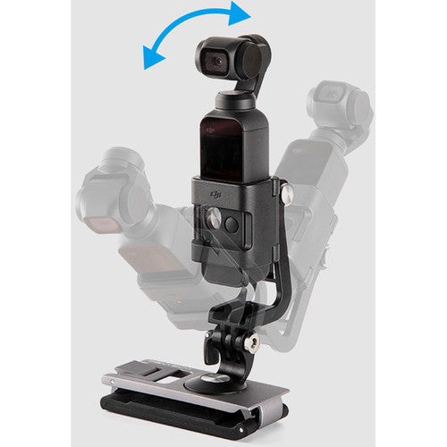 PGYTECH L Bracket Plus for DJI Osmo Pocket & Action Cameras - Compatible with GoPro Hero 11/10/9/8/7, Insta360 - Perfect for Vlogging, Travel & Outdoor Adventures