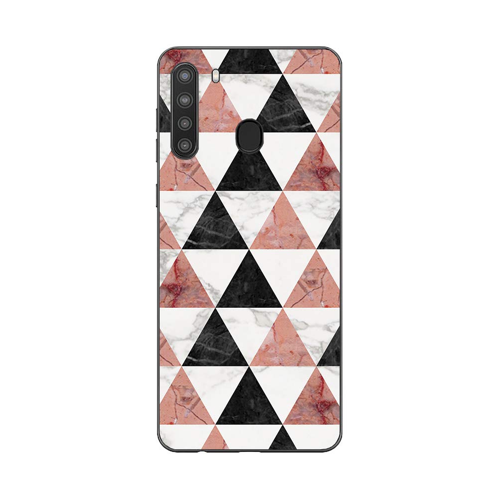 Premium Marble Pyramids Vinyl Skin Wrap for Samsung Galaxy A21 - Protective & Durable Decal Cover | Easy to Apply & Remove | Made in USA | Perfect for Daily Protection & Style Customization
