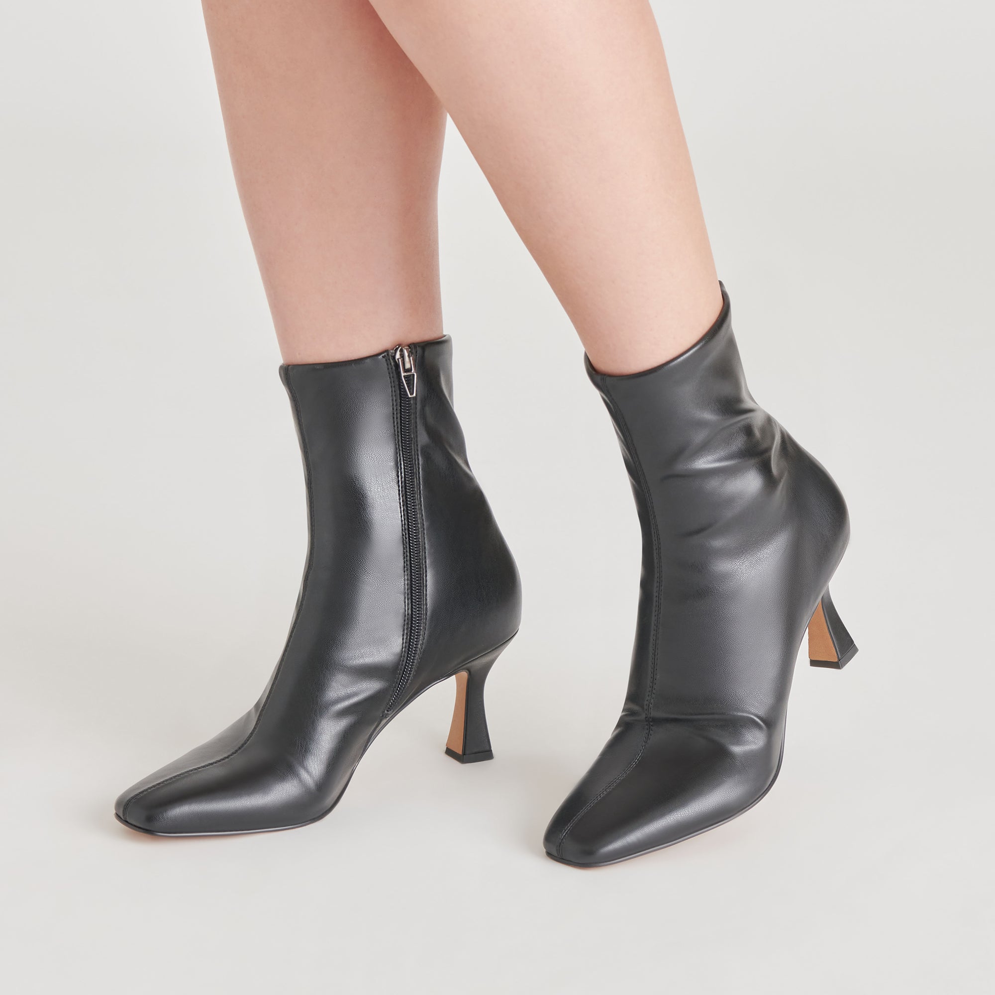 GLAMOR BOOTS BLACK STELLA - Stylish Women's Knee High Boots for Winter Fashion & Night Out Outfits