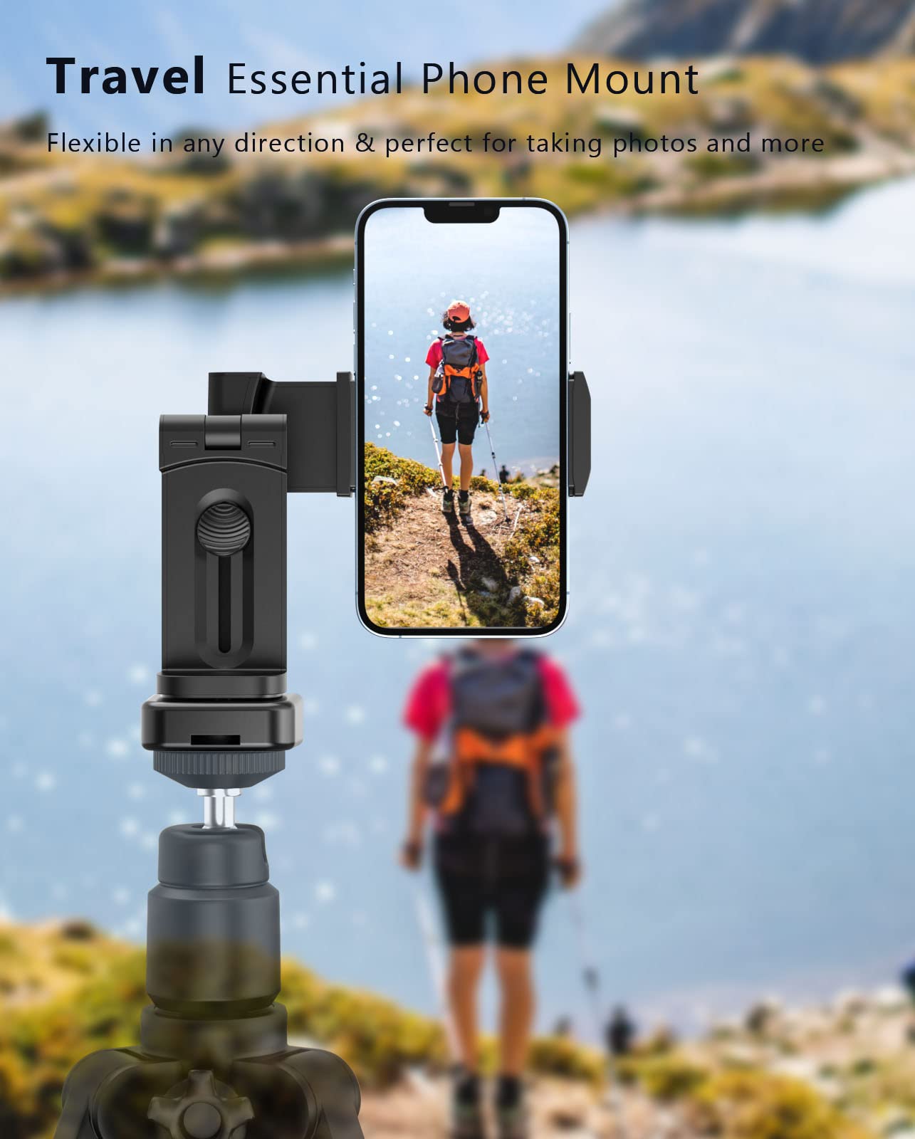 **MiiKARE Universal Airplane Phone Holder with 1/4