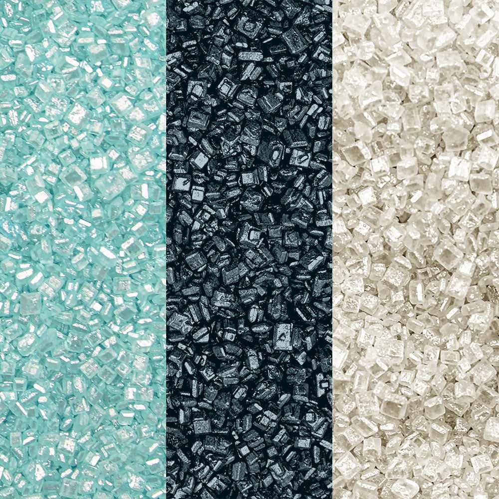 Blizzard Rimming Sugar - Premium Edible Glitter for Cocktails, Cakes & Desserts - Perfect for Party Decorations, Baking & Drink Garnish