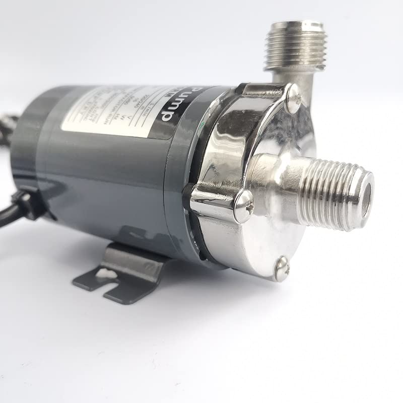 Submersible Magnetic Sump 110V High Pressure High Temperature Sump Pump MP10RM for Water Transfer - BSPT Thread - Ideal for Basement Flooding, Pool Draining, and Industrial Liquid Transfer
