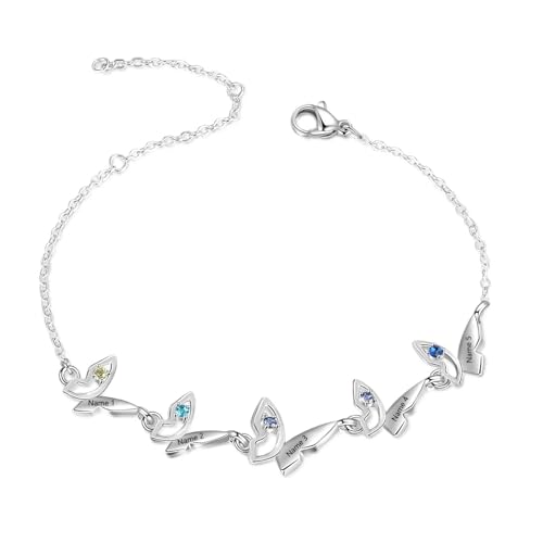 Butterfly Bracelet-5 Stones