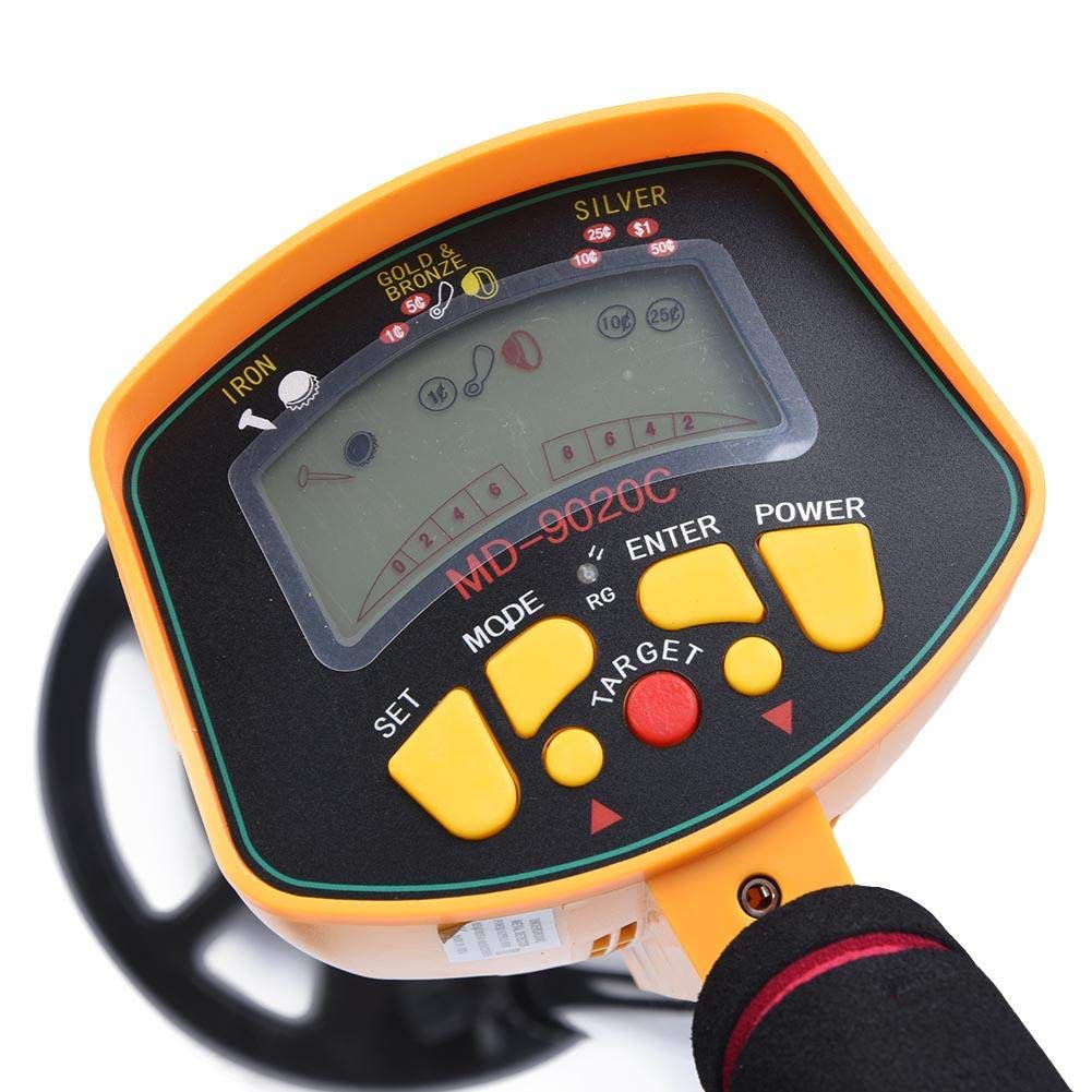 Professional Gold Detector Scanner - 3-10ft Deep Detection for Gold, Silver, Copper, Iron & Aluminum | Metal Detector for Treasure Hunting, Beach Combing & Outdoor Adventures