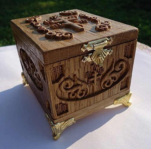 Unique Traditional Orthodox Baptism Set - Christening Gift Box #07 for Baby Baptism, Godparent Gifts & Religious Ceremonies