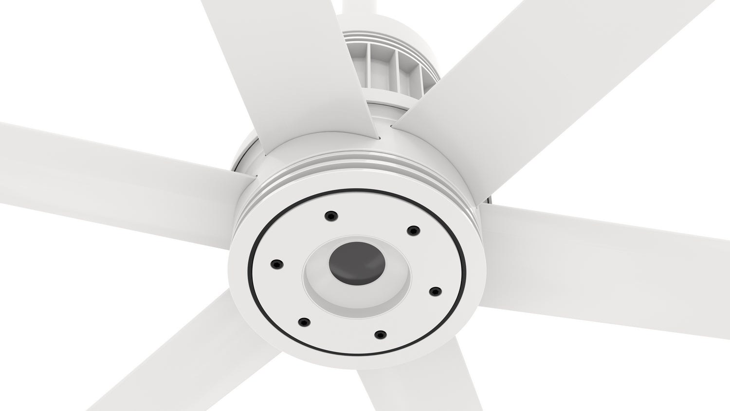 Big Ass Fans 60-Inch Ceiling Fan with Remote Control - High Velocity Airflow for Large Rooms, Living Room, Bedroom, and Outdoor Patio - Energy Efficient & Quiet Operation