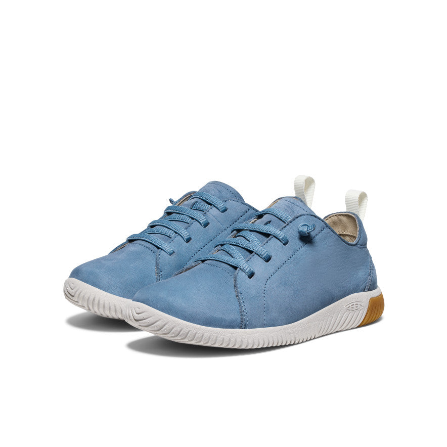 KNX Big Kids' Leather Sneakers - Coronet Blue/Vapor | Comfortable & Durable for School, Play & Everyday Wear