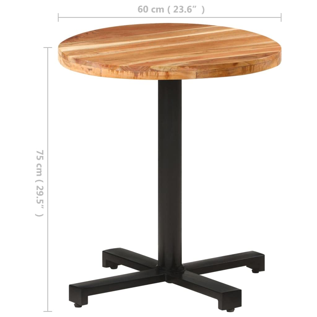 CHARMMA Round Bistro Table - 27.5