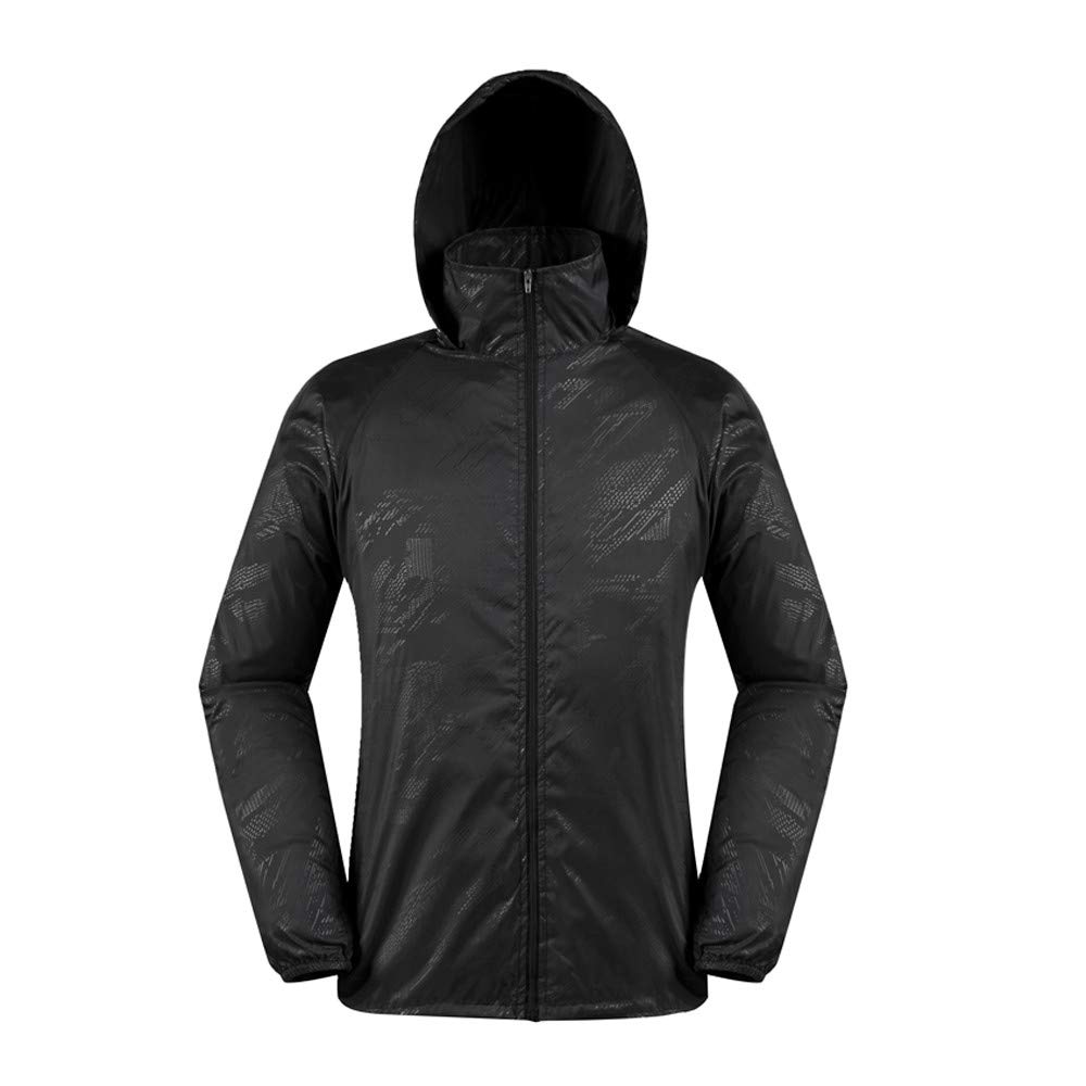 Realdo Women's & Men's Waterproof Lightweight Windbreaker Jacket - Quick Dry Running Coat with Storage Bag for Hiking, Travel & Outdoor Activities