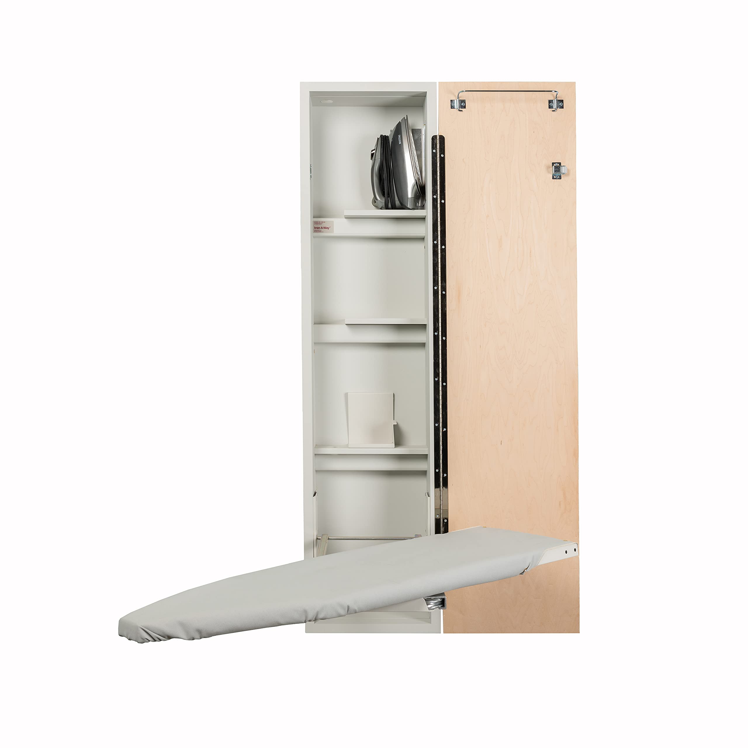 Iron-A-Way Built-In Ironing Center with 46
