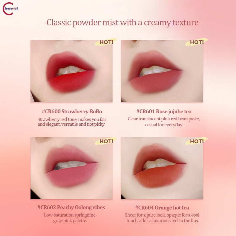 Colorrose Long Lasting Matte Lip Mud - Hydrating & Non-Drying Lip Cream for Women, Perfect for Daily Wear & Special Occasions