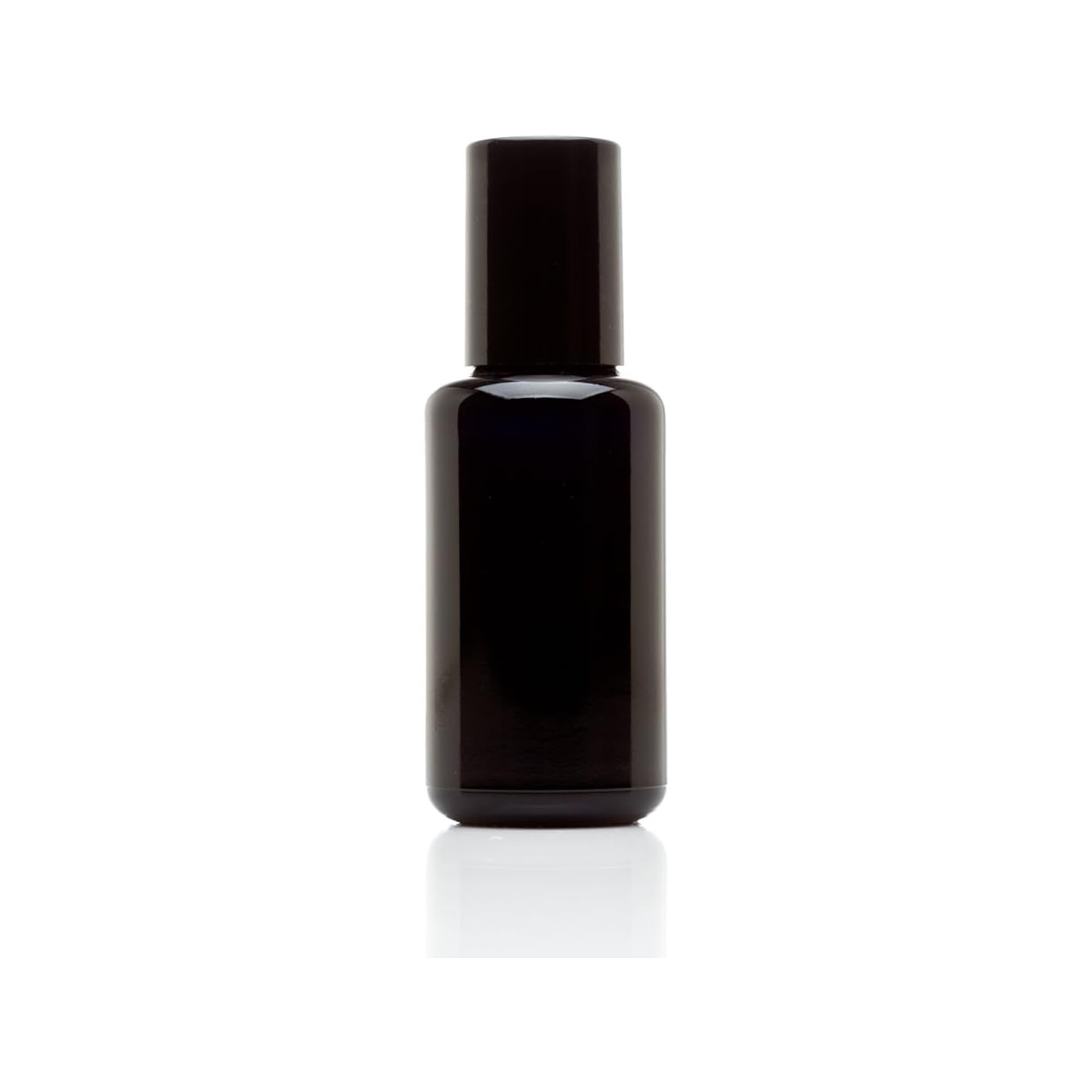 Infinity Jars 10-Pack Black UV Protection Glass Roller Bottles 30ml (1 fl oz) - Essential Oil Roll-On Bottles with Steel Ball & Black Screw Cap - Perfect for Aromatherapy, Perfume Samples & DIY Cosmetic Storage