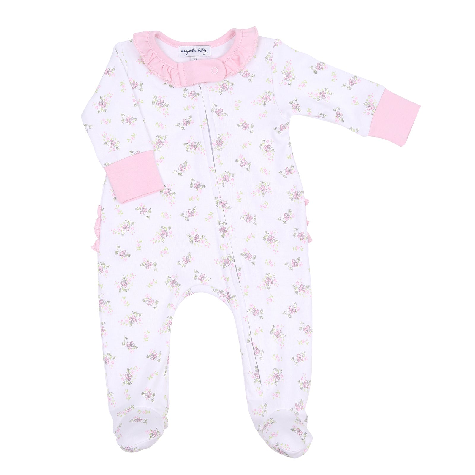 Hope's Rose Floral Print Swaddle Blanket for Baby Girls | Soft Pink Cotton Muslin Wrap Blanket | Perfect for Newborn Photography, Nursery Decor & Baby Shower Gifts