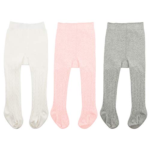 Ivory White & Ballet Pink & Light Grey