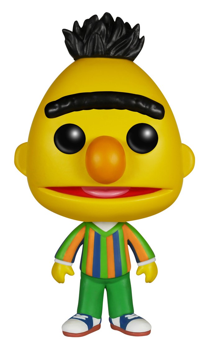 Funko POP TV: Sesame Street Bert Vinyl Collectible Figure - Perfect for Display, Gifts & Sesame Street Fans Collection