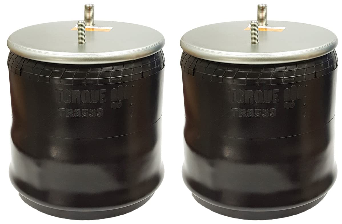 2 Pack TORQUE Air Spring Bags - Heavy Duty Trailer Suspension Replacement Parts (Select by Part Number) - Perfect for RV, Camper & Travel Trailer Load Support