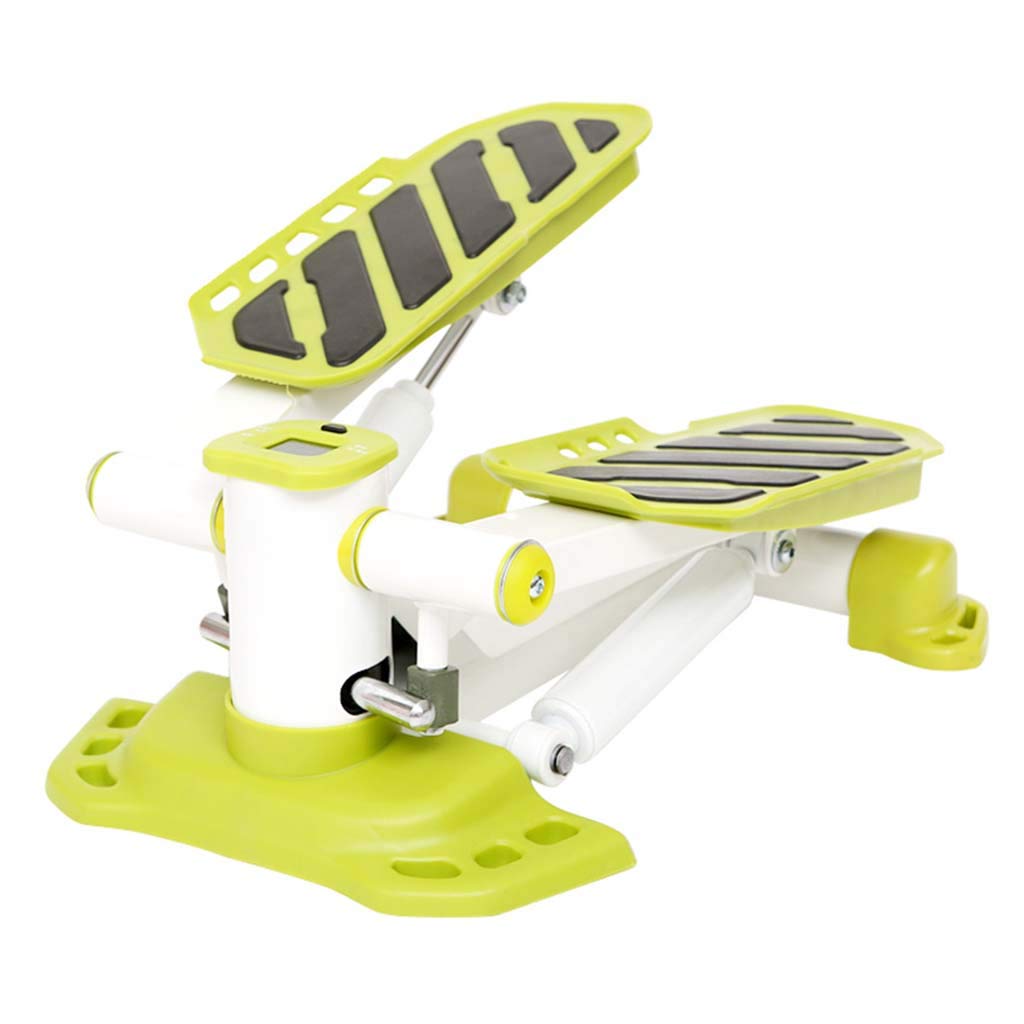 ZXR-Step Stepper Machine - Portable Mini Stepper for Home Workout, Cardio Exercise & Weight Loss - Green Fitness Equipment for Legs & Arms - Perfect for Small Spaces, Office & Apartment Workouts