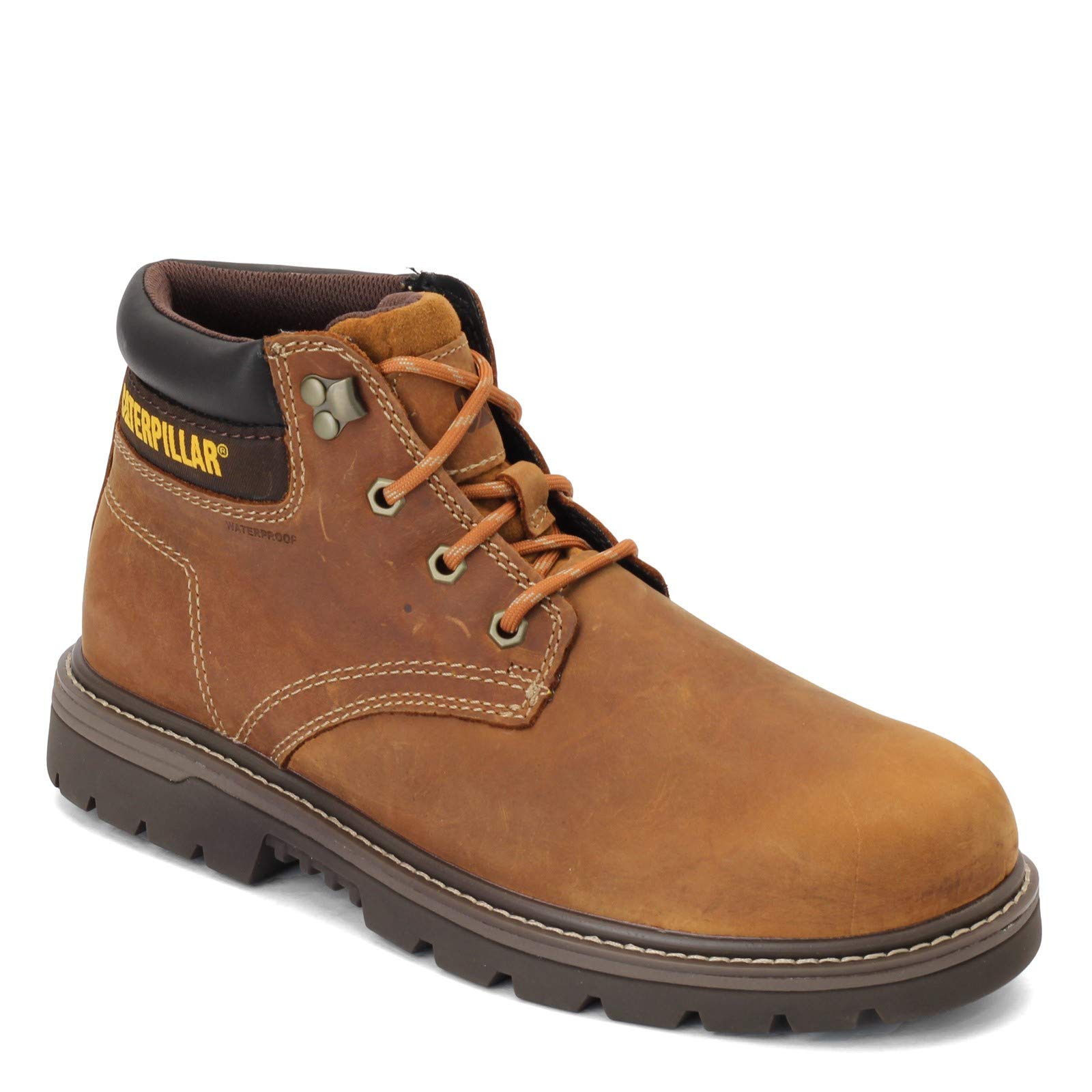 Cat Footwear Men's Outbase WP Waterproof Construction Boot - Durable Work Boots for Construction, Landscaping & Outdoor Work