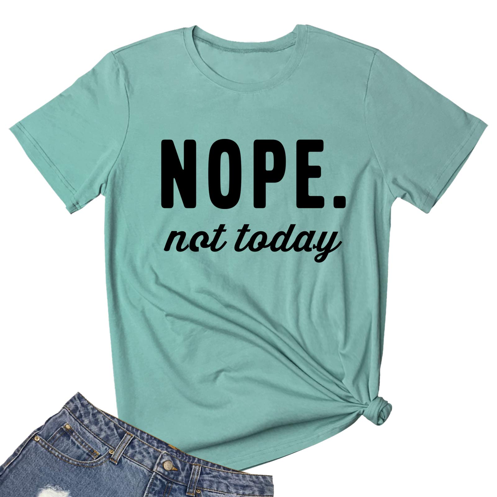 YITAN Women's Cute Juniors Tops - Funny Graphic Tee Shirt for Teen Girls | Trendy Casual Wear for School, Hangouts & Everyday Outfits