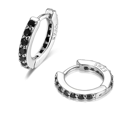 01 Black CZ - silver