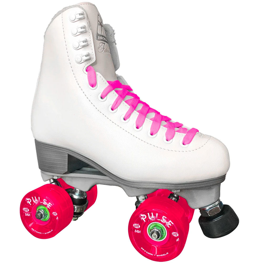 Jackson Finesse Pulse Lite White Ice Hockey Skates - Professional Performance for Men & Women - Perfect for Rink Practice and Competitive Games