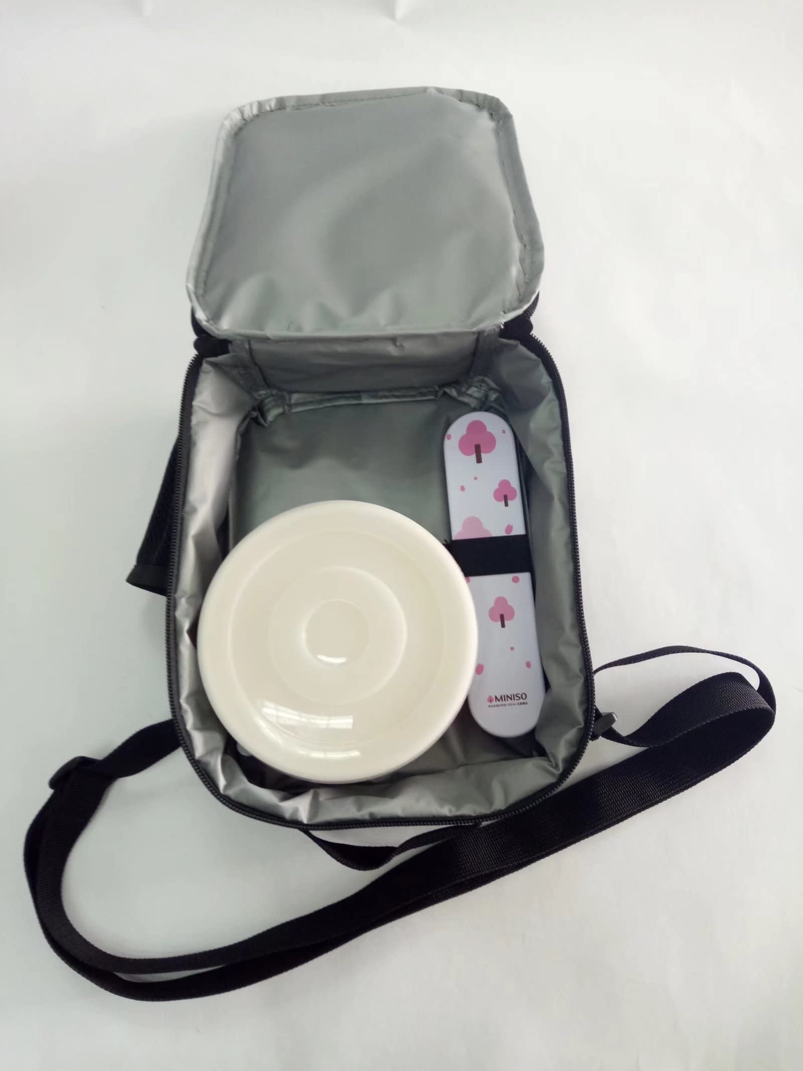 AFPANQZ Insulated Lunch Bag - Large Capacity Reusable Food Storage Tote with Adjustable Strap | Perfect for Work, School, Picnics & Outdoor Activities | Keeps Meals Fresh & Cool
