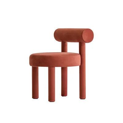 Nordic Velvet Accent Chair - Plush Designer Armchair for Living Room, Bedroom & Office - Modern Comfortable Seating for Home Decor