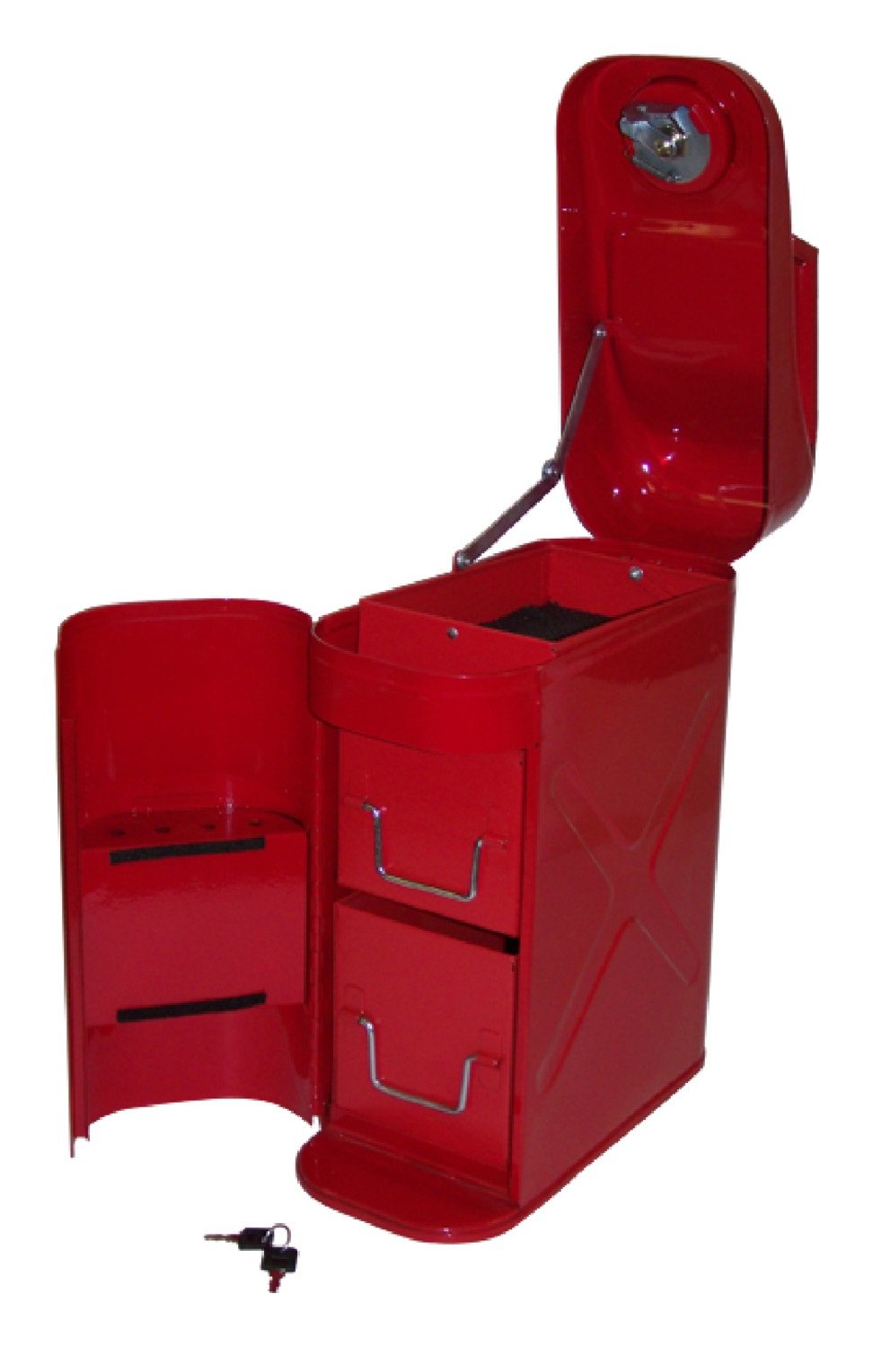 Trail Can Utility Box UTC1 - Durable Outdoor Storage Container for Camping, Hiking & Off-Road Adventures - Waterproof & Rust-Proof Gear Organizer