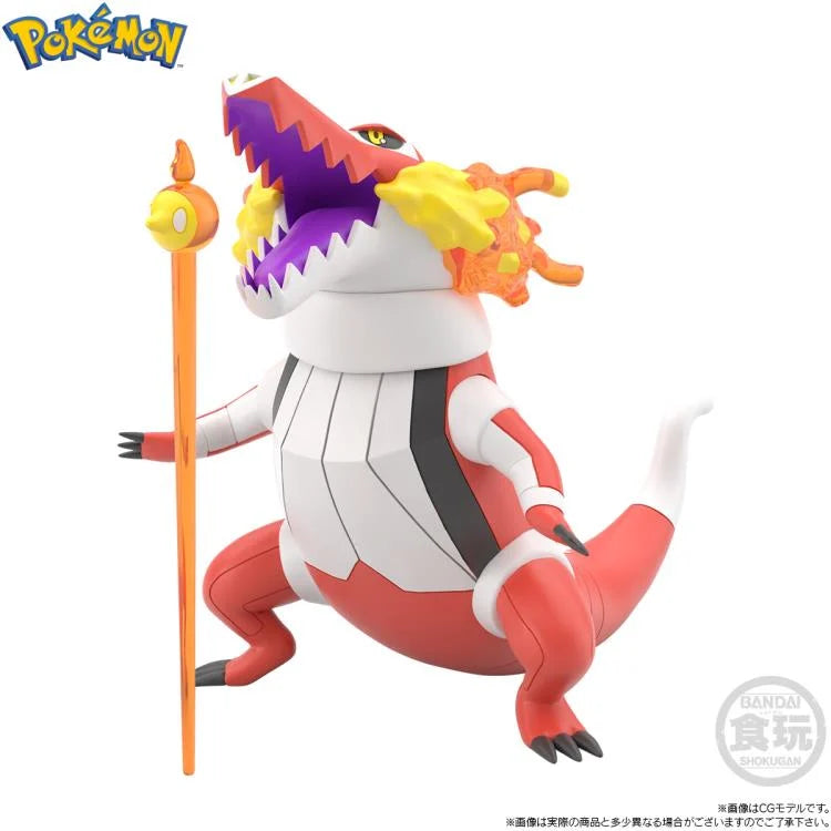 Bandai Pokemon Scale World Paldea Region Nemona, Skeledirge & Pawmot 3-Pack Trading Figure Set - Collectible Action Figures for Display, Gifts & Pokemon Battles