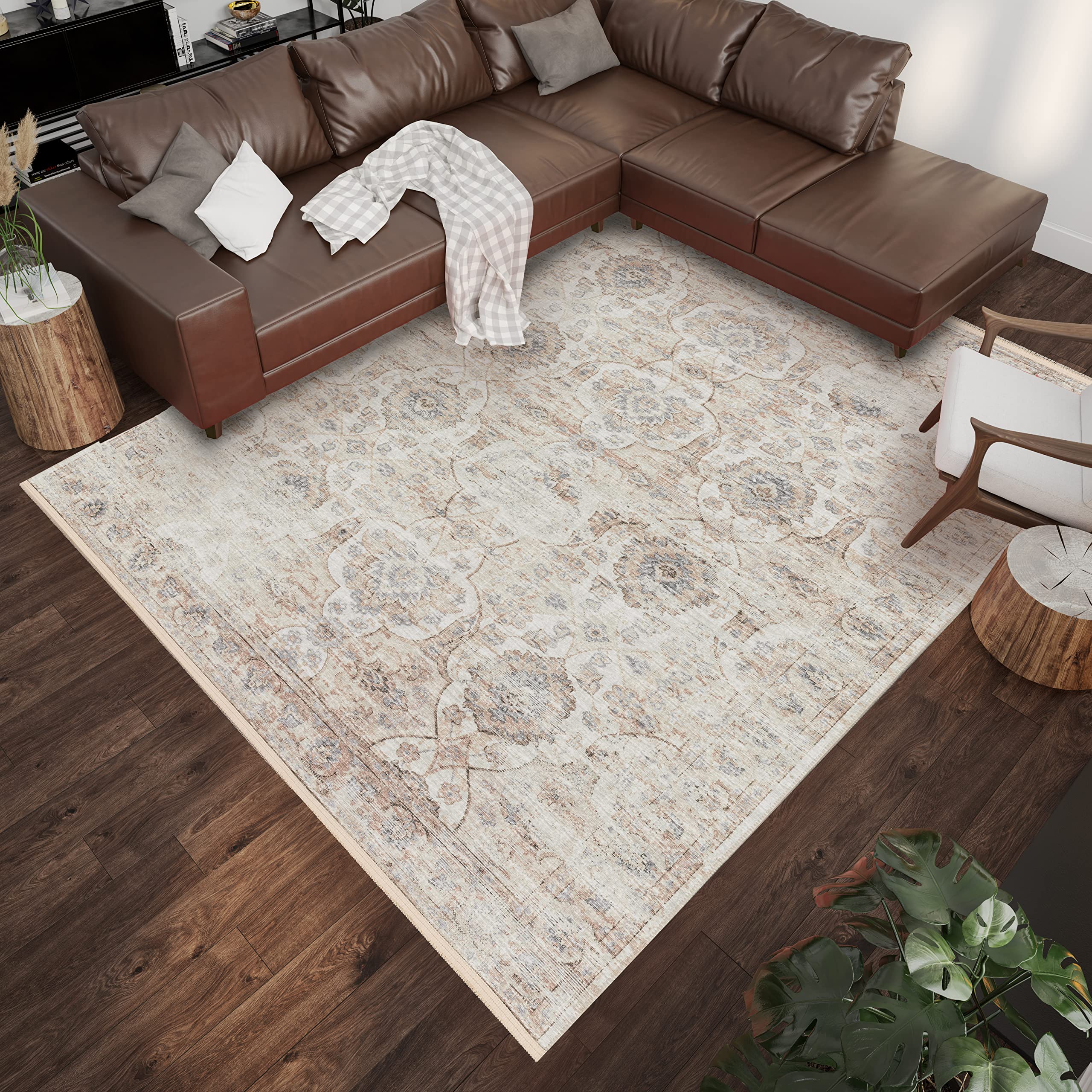 Addison Rugs Sterling AST35 Linen 5' x 7'6