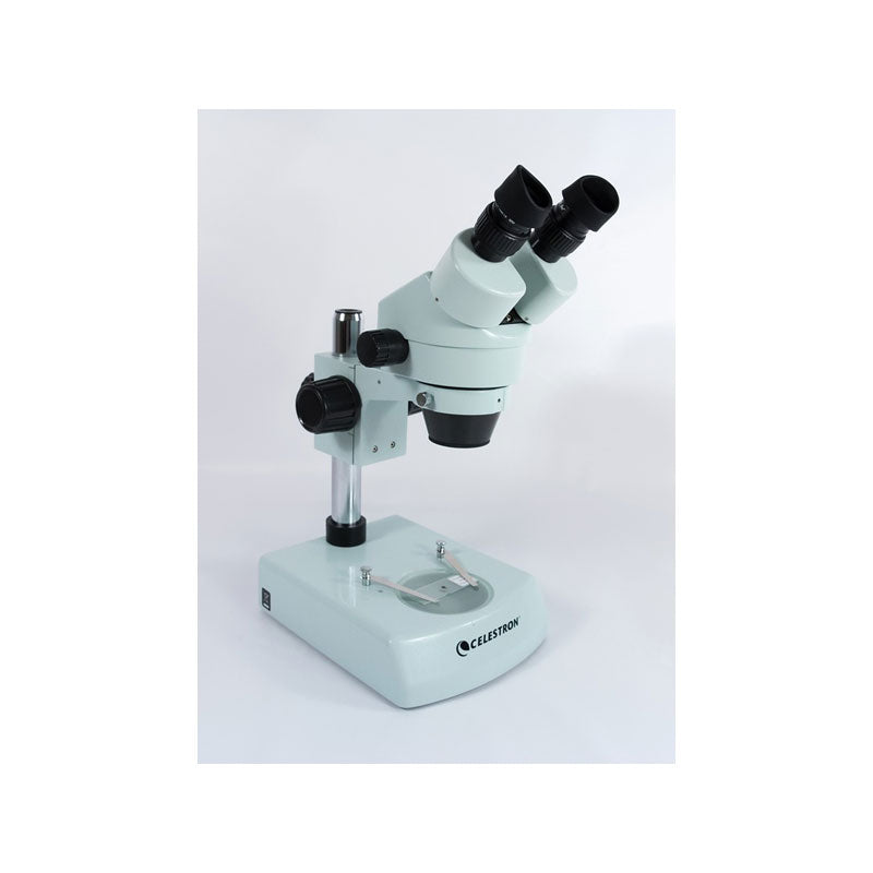 Celestron 44206 Professional Stereo Zoom Microscope with Halogen Illumination - Ideal for Laboratory Research, Jewelry Appraisal & Educational Use