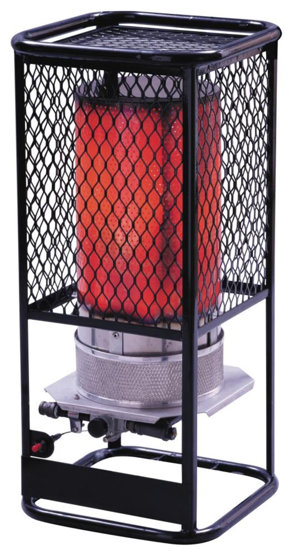 Enerco F170850 HS125NG Radiant Natural Gas Heater - 125K BTU Portable Salamander Heater for Garage, Workshop & Outdoor Use