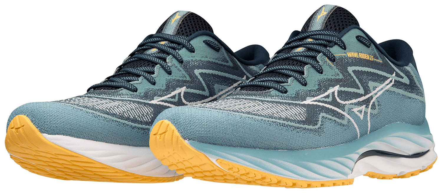 Wave Rider 27 SSW Running Shoes - Lightweight Cushioned Sneakers for Men & Women - Perfect for Jogging, Gym Workouts & Everyday Wear